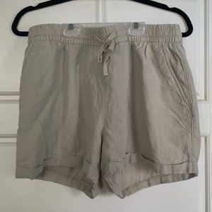 Old Navy Linen Blend Drawstring Shorts